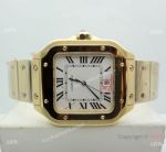 New Replica Cartier Santos de All Gold Watch 39mm_th.jpg